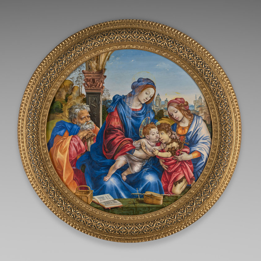 The Holy Family with Saint John the Baptist and Saint Margaret