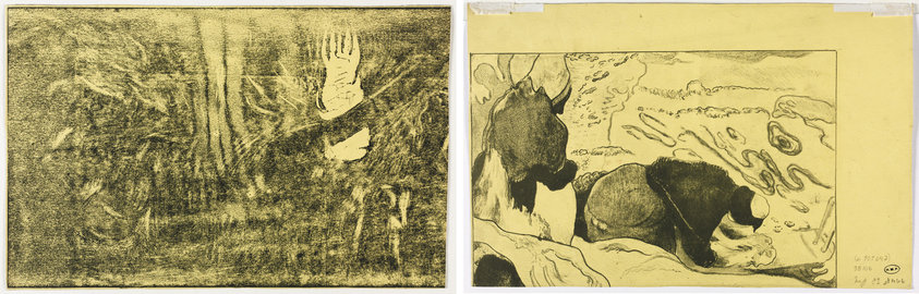 The Devil Speaks (Mahna No Varua Ino) (recto); Women Washing Clothes (verso)