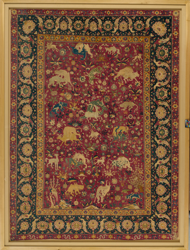 Silk Animal Carpet