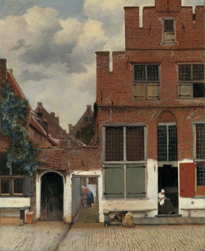 View of Houses in Delft, Known as ‘The Little Street’