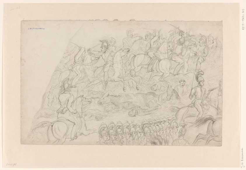 Study for The Battle of Waterloo