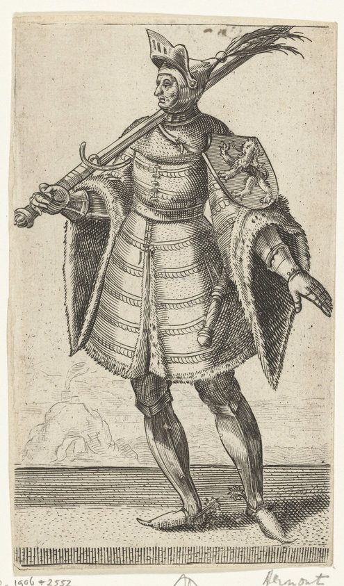 Portret van Arnulf, graaf van Holland