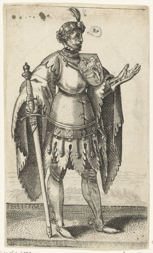 Portret van Dirk III, graaf van Holland