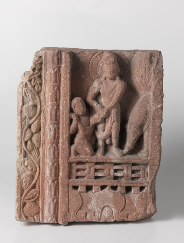 Fragment of a doorpost