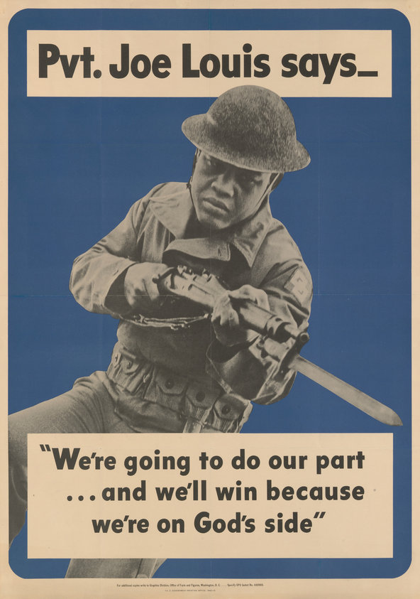 Pvt. Joe Louis Says...