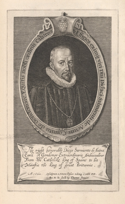 Diego Sarmiento de Acuña, Count of Gondomar, Spain