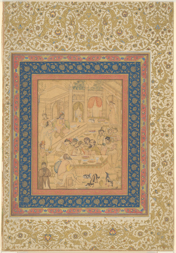 European Banquet Scene (or The Marriage Feast at Cana?)
