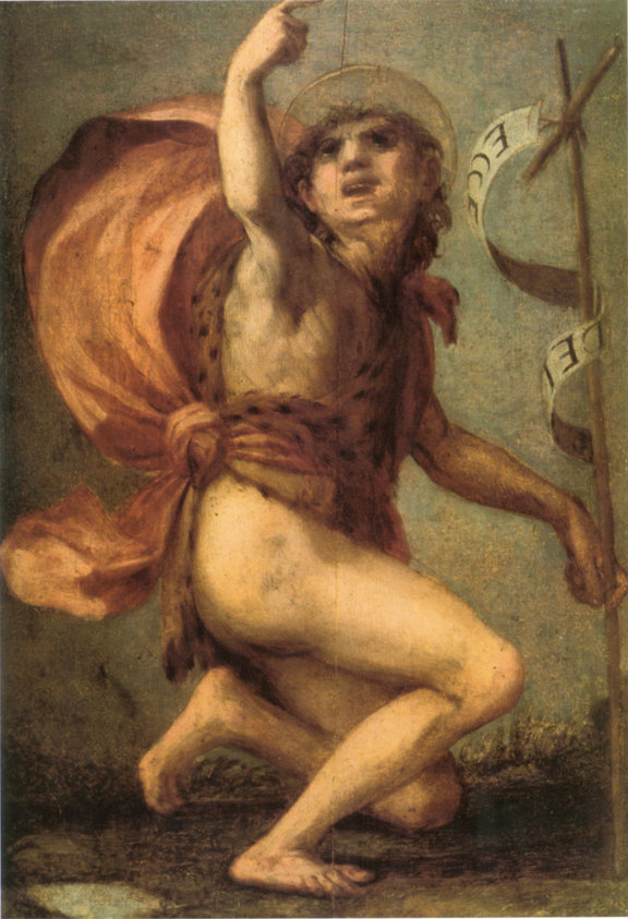 Rosso fiorentino, san giovannino, collezione privata firenze