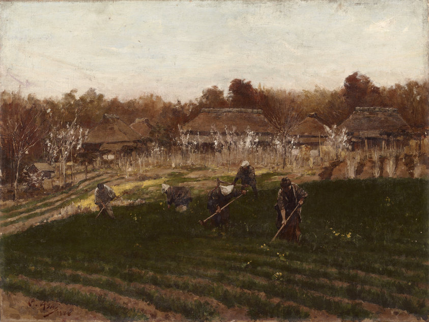 Spring Ridge, by Asai Chu, Tokyo National Museum, Japan